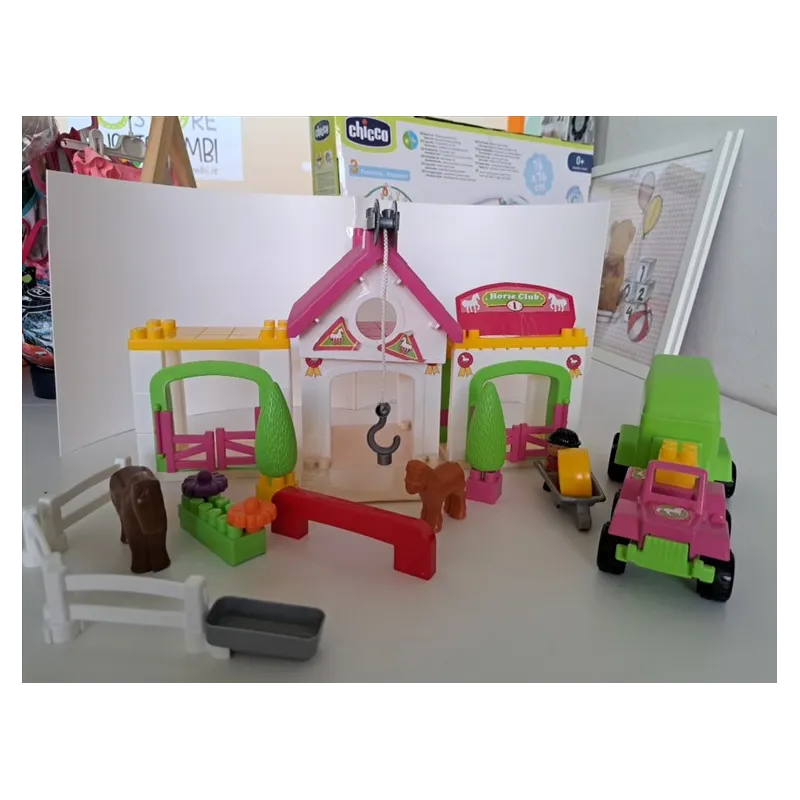 Gioco Centro Ippico Costruzioni Tipo Lego Duplo