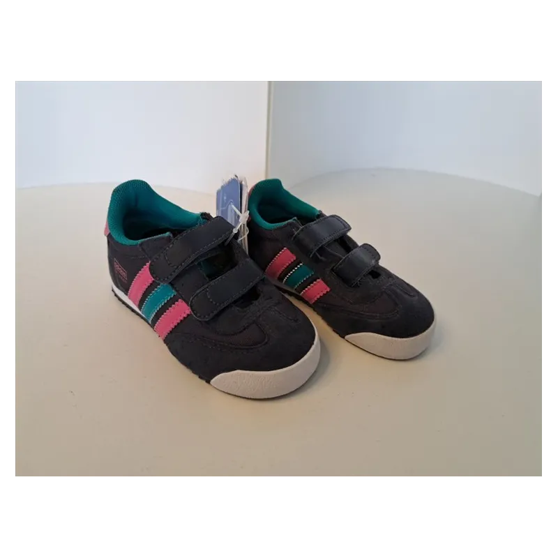 Scarpe Adidas Blu Scuro E Rosa N.22