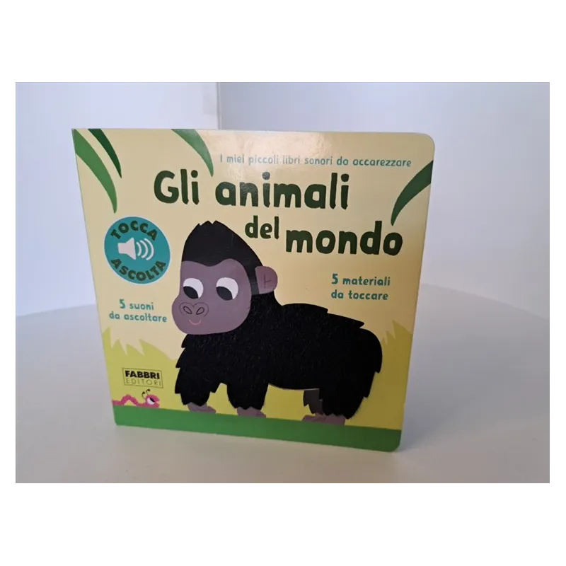 Libro Tattile E Sonoro Gli Animali Del Mondo