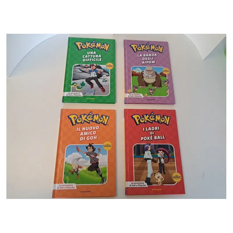 LIbri Pokemon 4 Pz