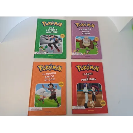 LIbri Pokemon 4 Pz