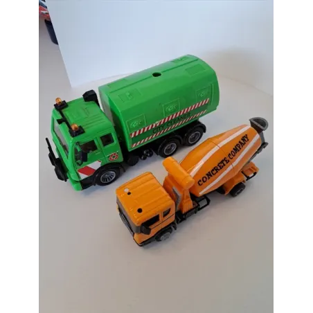 Betoniera + Camion Verde