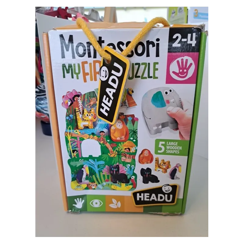 Gioco Headu My First Puzzle (scatola Rovinata)