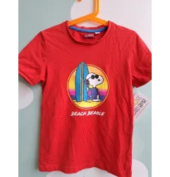 T-shirt Rossa Peanuts Snoopy 7 A