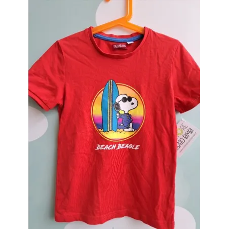 T-shirt Rossa Peanuts Snoopy 7 A