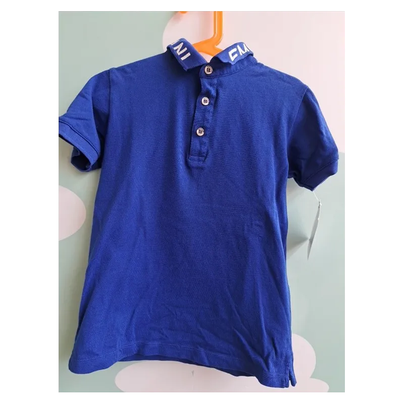 Polo T Shirt Blu Emporio Armani 8 A