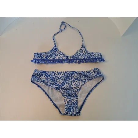 Costume Azzurro e Bianco Pon Pon 7/8 A