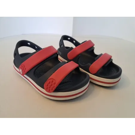 Sandali Crocs Blu e Rossi C8 N.25