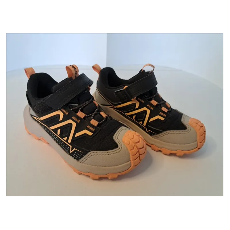 Scarpe Da Trekking Basse Arancioni E Nere Quechua Crossrock Decathlon N.24