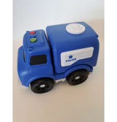 Camion Della Polizia Con Suoni