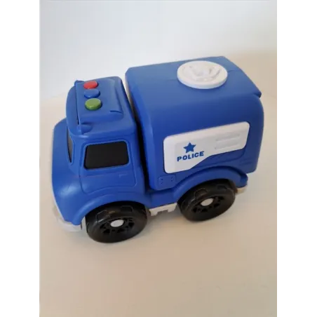 Camion Della Polizia Con Suoni