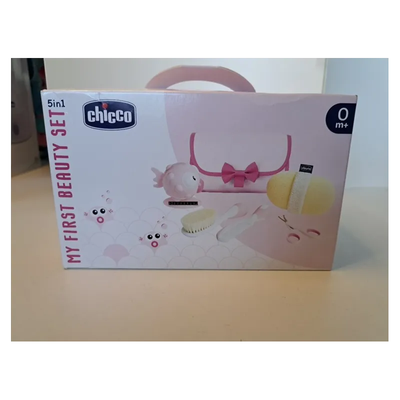 Set igiene 5in1 my first beauty rosa 0m+ - chicco Nuovo