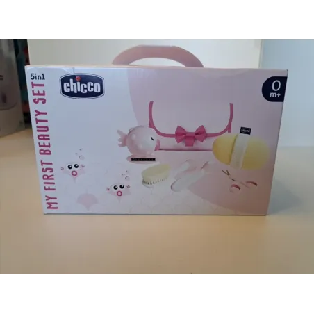 Set igiene 5in1 my first beauty rosa 0m+ - chicco Nuovo
