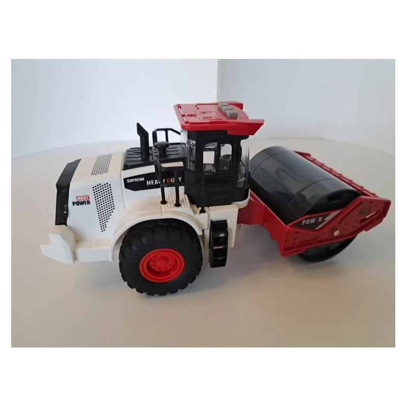 Camion Schiacciasassi / Rullo Rosso e Bianco Sonoro