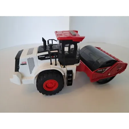 Camion Schiacciasassi / Rullo Rosso e Bianco Sonoro
