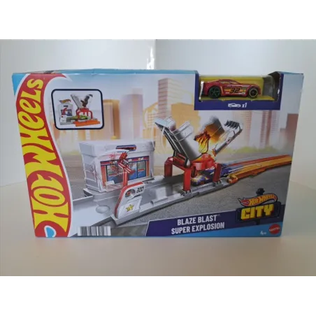 Pista Hotwheels Blaze Blast Super Explosion Nuova