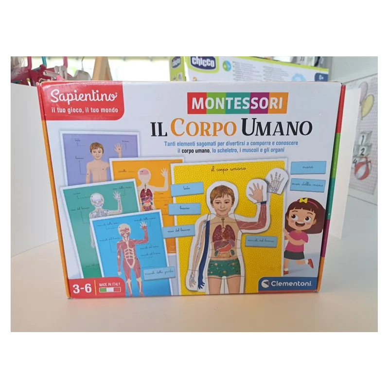 Gioco In Scatola Il Corpo Umano Sapientino