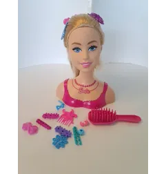Barbie Testa Per Acconciare Con Accessori