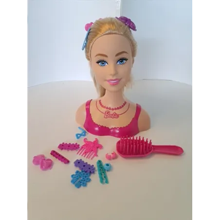 Barbie Testa Per Acconciare Con Accessori
