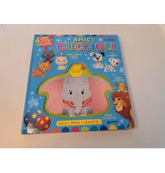LIbro Amici Cuccioli Maxi Puzzle Disney