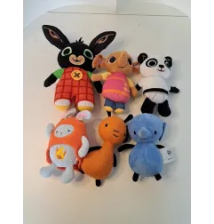 Peluche Bing Famiglia 6 Pz