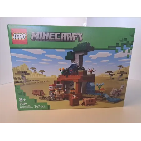 Lego Minecraft 21269 Spedizione Nella Miniera Dell'armadillo Nuovo