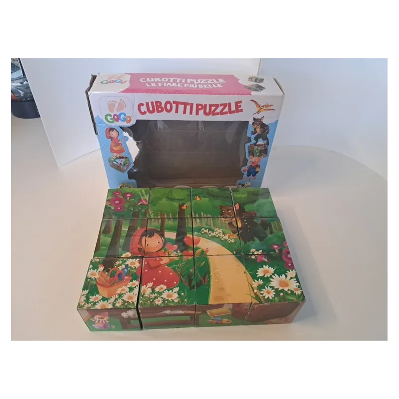 Puzzle Cubotti In Legno Le Fiabe Più Belle