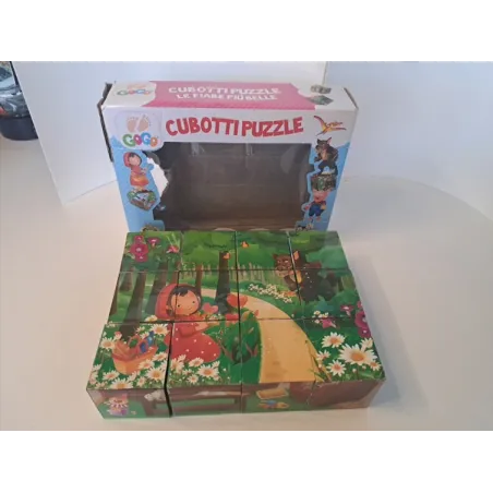 Puzzle Cubotti In Legno Le Fiabe Più Belle