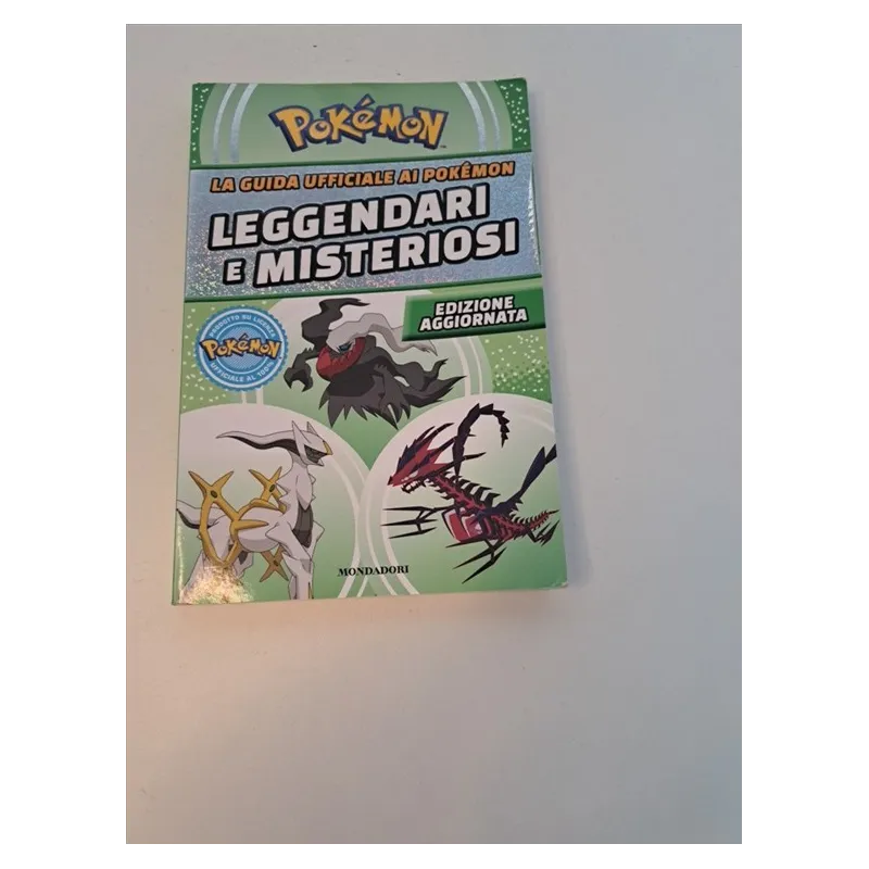 Libro Pokemon La Guida Ufficiale Ai Pokemon Leggendari E Misteirosi
