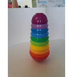 Impilabile Ciotoline Colorato Con Pallina