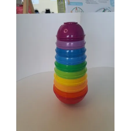 Impilabile Ciotoline Colorato Con Pallina