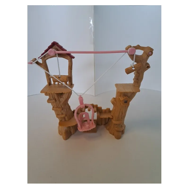 Casa Sull'abero Con Carrucola Sylvanians Families La Tyrolienne Des Bebes - No Personaggio