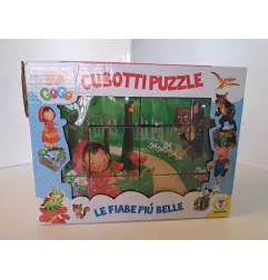 Puzzle Cubotti In Legno Le Fiabe Più Belle