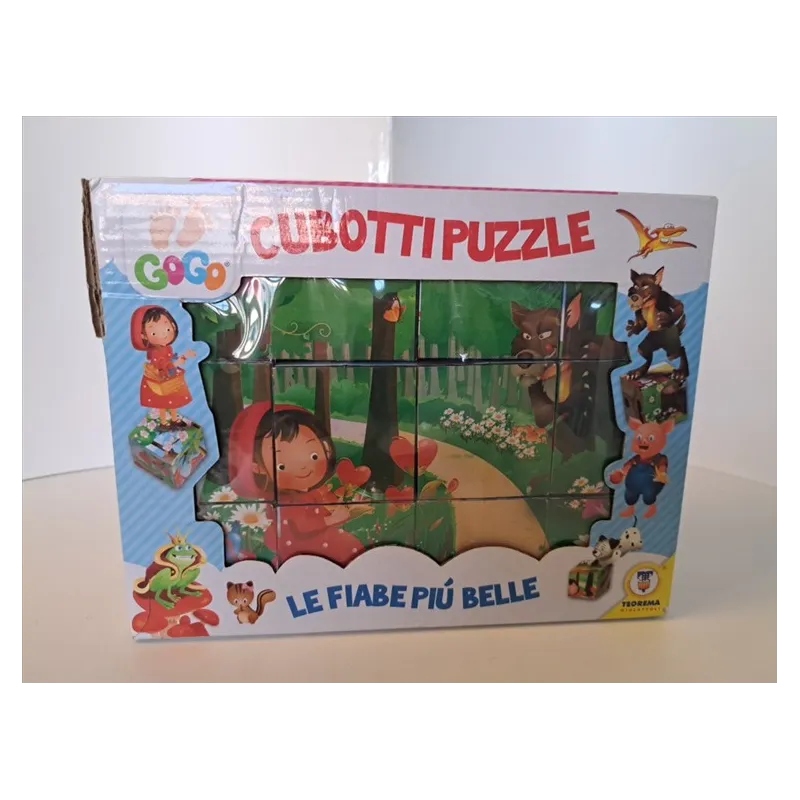 Puzzle Cubotti In Legno Le Fiabe Più Belle