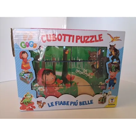 Puzzle Cubotti In Legno Le Fiabe Più Belle