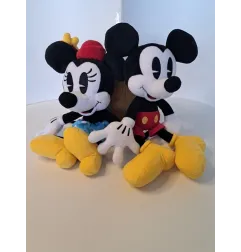 Peluche Minnie e Topolino
