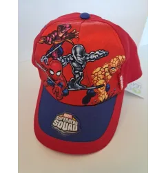 Cappello Marvel Superhero Squad Con Visiera