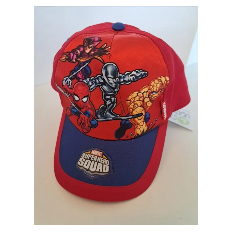 Cappello Marvel Superhero Squad Con Visiera