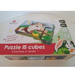 Puzzle Cubotti In Legno