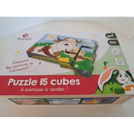Puzzle Cubotti In Legno