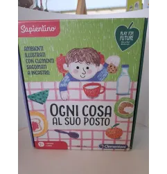 Gioco Ogni Cosa Al Suo Posto Ambienti Illustrati Con Elementi Sagomati