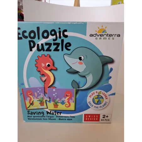 Puzzle Mamma E Cucciolo Animali Del Mare Ecologic Puzzle