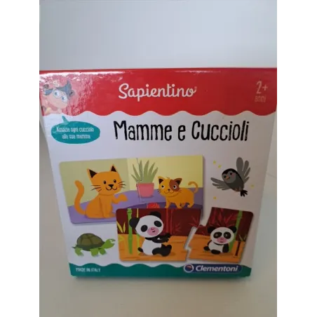 Puzzle Mamme E Cuccioli Sapientino Associa Ogni Cucciolo Alla Sua Mamma