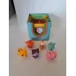 Gioco Impilabile In Cartone Con Animali In Gomma