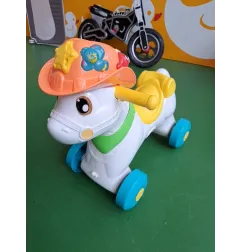Cavallo Baby Rodeo Possibilità Di Trasformarlo A Dondolo (pezzi E Scatola In Cassa)