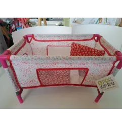 Lettino Per Bambole Con 2 Kit Copertine