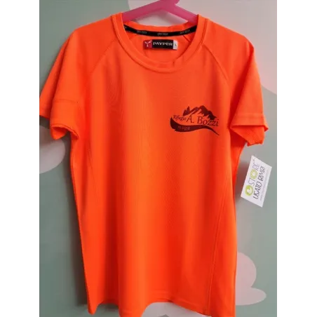 T Shirt Sportiva Arancione Rifugio Bozzi 9/10 A