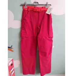 Pantaloni Da Trekking Fucsia Decathlon Che Diventano Pantaloncini 13/14 A