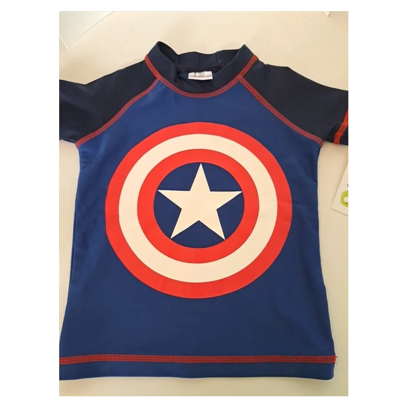 T Shirt Mare / Piscina Captain American 3 A - 98 Cm