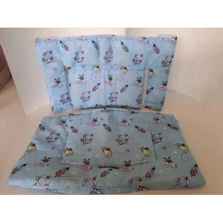 Cuscino Azzurro Spazio Per Baby Set Stokke